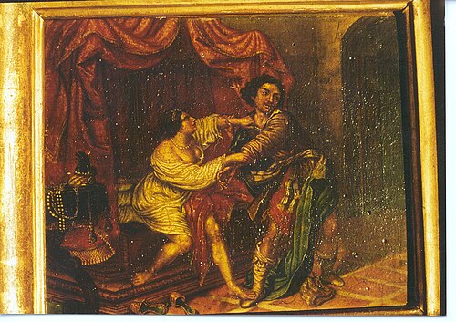 Joseph et Madame Putiphar, 1618, Giovanni Bilivert