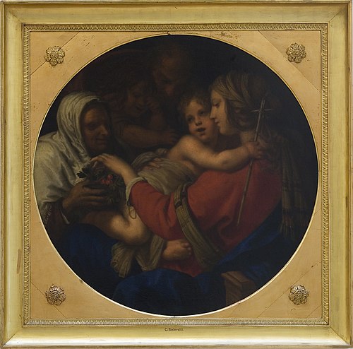 The Holy Family, 1644, Giovanni Bilivert