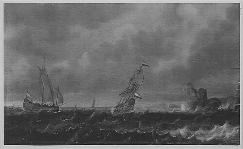 Seestück, 1647, Pieter de Zeelander