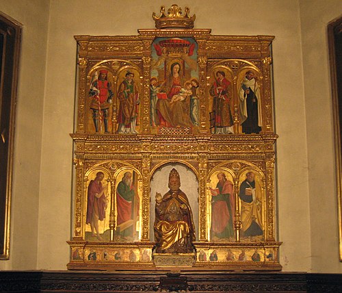Polyptych of Saint Peter, 1500, Giovanni Marinoni