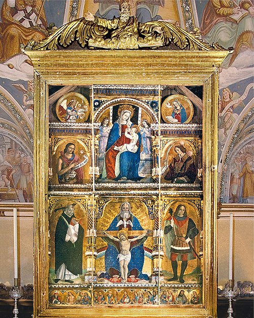 Polyptych of the Trinity, , Giovanni Marinoni