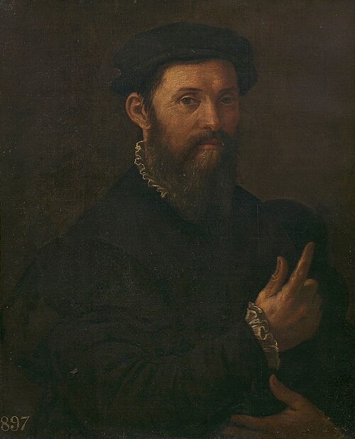 Portrait d'homme, 1530, Girolamo Mazzola Bedoli