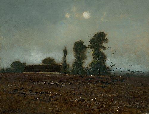 Súmrak, 1895, Béla Spányi