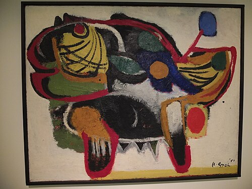 Oerbeest, 1951, Karel Appel