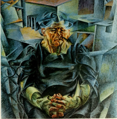 Portrait of the mother II (Boccioni), , Umberto Boccioni