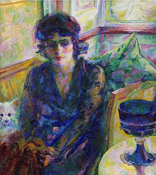 Mrs Cragnolini Fanna, 1916, Umberto Boccioni