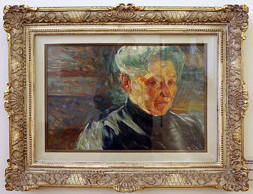 Portrait of the Mother, 1907, Umberto Boccioni