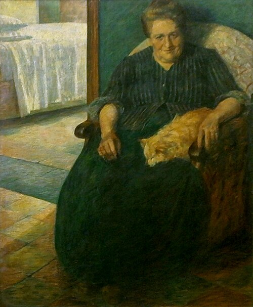 La signora Virginia, 1905, Umberto Boccioni
