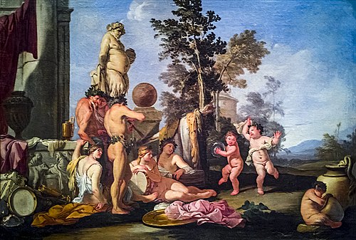 Fête de Bachus, , Giulio Carpioni