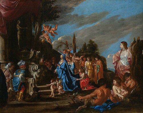 The Funeral of Adonis, , Giulio Carpioni