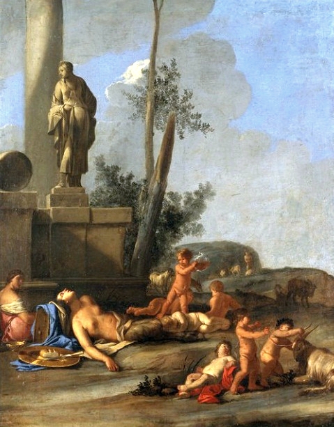 Bacchanales., 1674, Giulio Carpioni