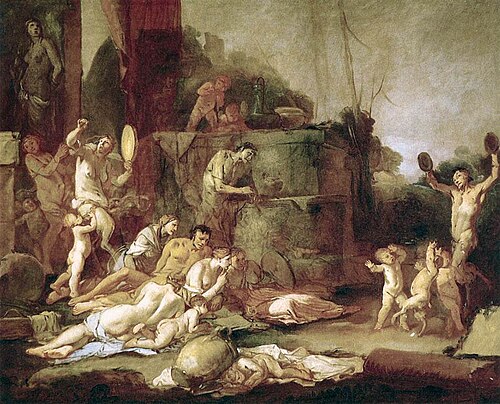 Bacchanal, 1660, Giulio Carpioni
