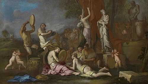 A Bacchanal, 1665, Giulio Carpioni