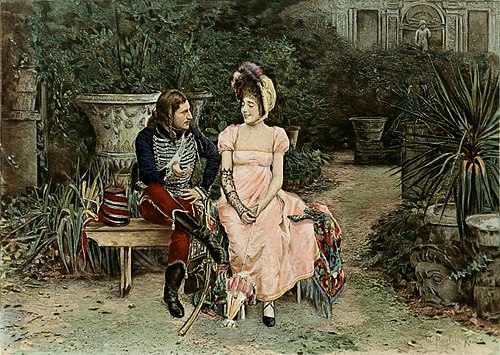 Au Jardin, un rendez-vous d'amour, , Gioacchino Pagliei