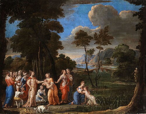 Finding of Moses, 1650, Vincent Adriaenssen