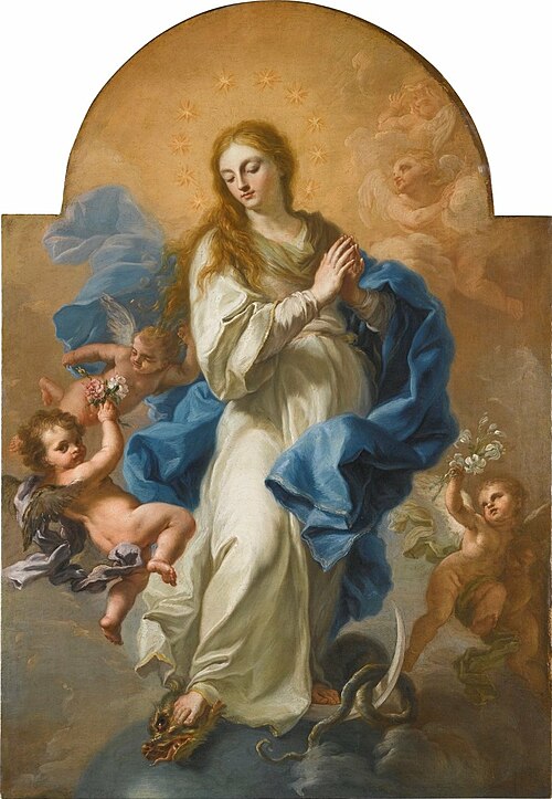 The Immaculate Conception, , Giuseppe Bonito