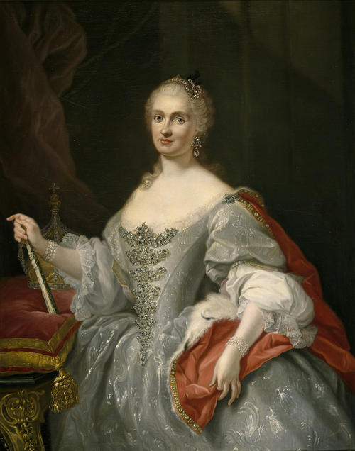 Queen Maria Amalia of Saxony, 1744, Giuseppe Bonito