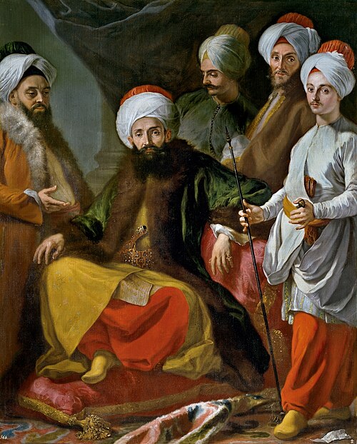The Turkish Embassy in Naples, 1741, Giuseppe Bonito