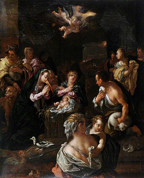 Nativity Scene, , Hans von Aachen