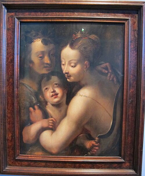 Venus, Cupid and Bacchus, 1597, Hans von Aachen