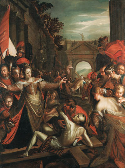 The Finding of the True Cross, 1589, Hans von Aachen