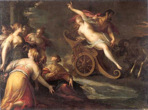 L'Enlèvement de Proserpine, 1587, Hans von Aachen