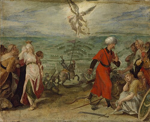 Allégorie de la bataille de Mezőkeresztes, 1603, Hans von Aachen