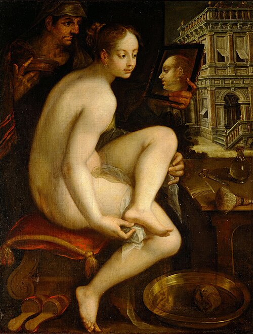 David et Bethsabée, 1612, Hans von Aachen