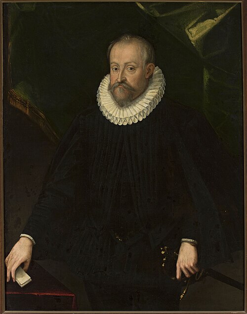Portrait d’homme, 1590, Hans von Aachen