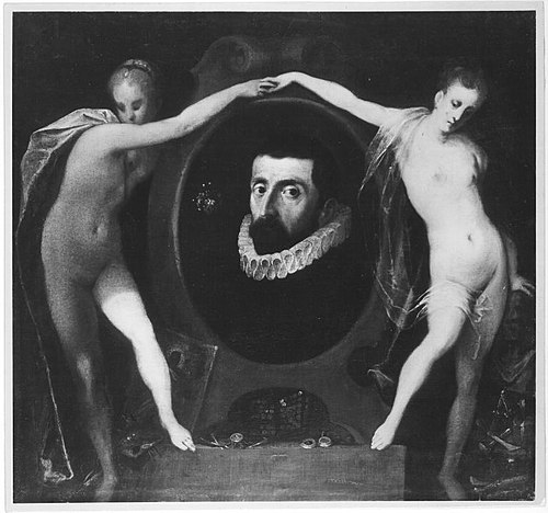 Bildnis eines Stempelschneiders, 1594, Hans von Aachen