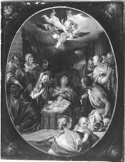 Anbetung der Hirten, 1591, Hans von Aachen