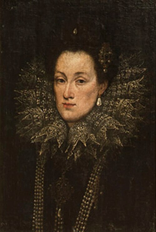 Bildnis einer Frau, 1584, Hans von Aachen