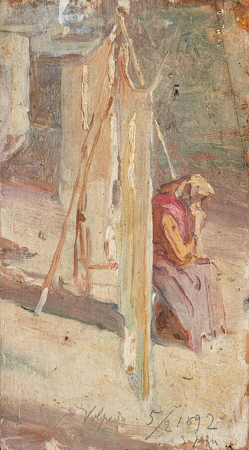 La vecchietta, , Giuseppe Pellizza