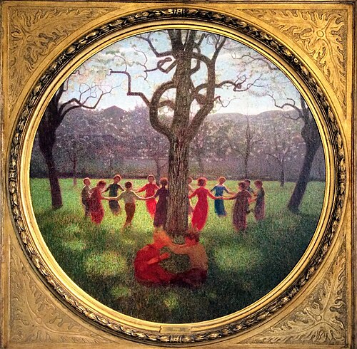 Spring Idyll, 1906, Giuseppe Pellizza