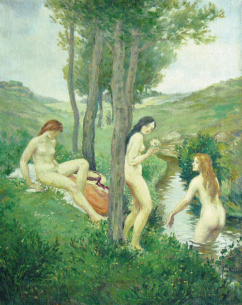 Bathers, , Hugo Boettinger