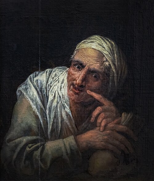 Tête de femme, 1700, Pietro della Vecchia