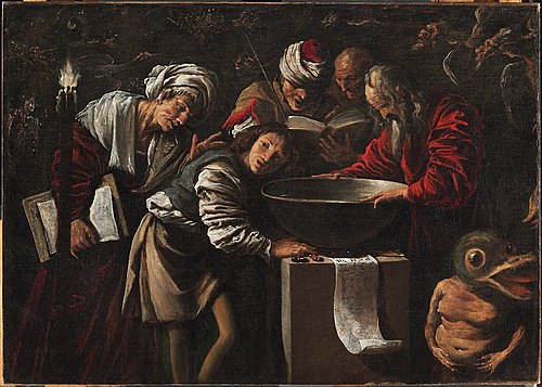 Experiment of the Bowl, 1640, Pietro della Vecchia