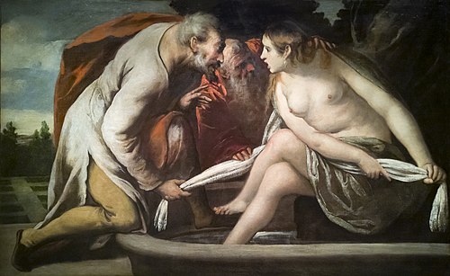 Susanne et les vieillards, , Pietro della Vecchia