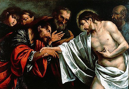 The Incredulity of St Thomas, 1670, Pietro della Vecchia