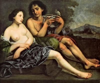 Bacchus and Ceres, 1650, Pietro della Vecchia