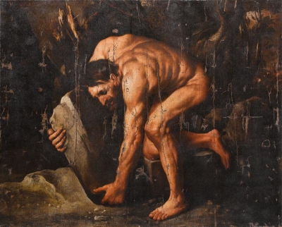 Sisyphus, 1660, Pietro della Vecchia