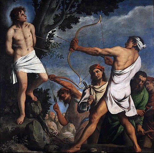 Martyrdom of St Sebastian, 1654, Pietro della Vecchia