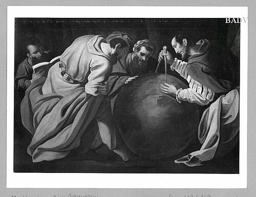 Die Astronomen (vier Philosophen), 1630, Pietro della Vecchia