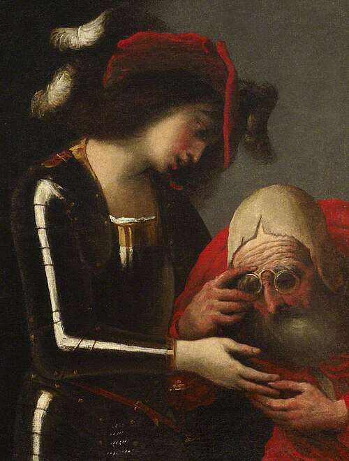 A Fortune-Teller Reading a Soldier’s Palm, 1640, Pietro della Vecchia