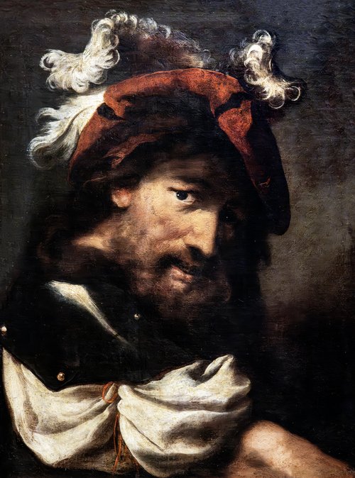 Tête de guerrier, 1650, Pietro della Vecchia