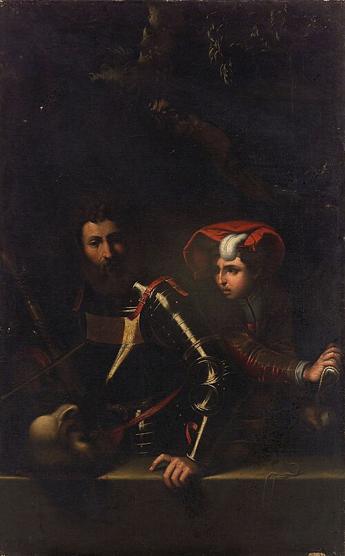 Saul und David mit dem Haupt des Goliath, 1650, Pietro della Vecchia