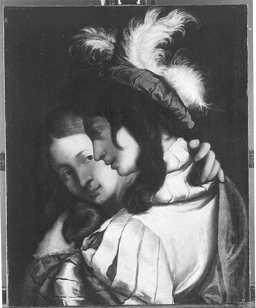 Das Liebespaar (Werkstatt), 1640, Pietro della Vecchia