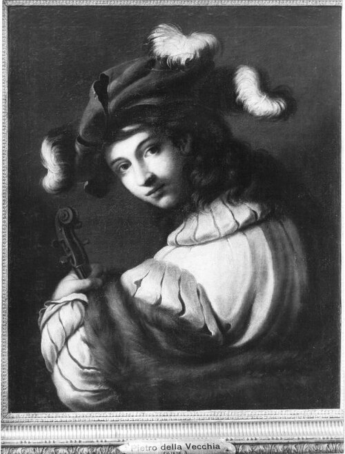 Der Geiger (Kopie nach), 1640, Pietro della Vecchia