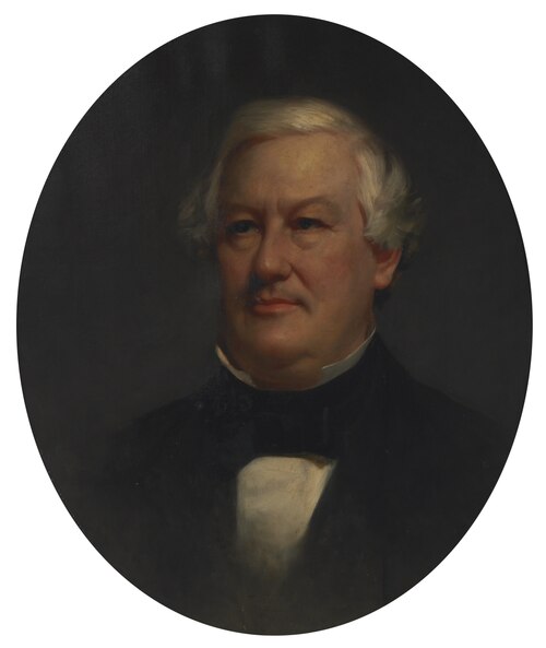 Portrait of Millard Fillmore, 1853, Lars Gustaf Sellstedt