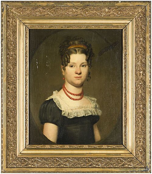Portret van Anskje Sybouts, 1817, Willem Bartel van der Kooi